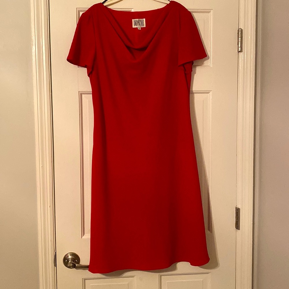 Red dress